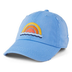 Adult Unisex ND Rainbow Sunset Sunwashed Chill Cap