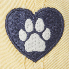 Adult Unisex Animal Heart Sunwashed Chill Cap