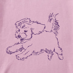 Women's Flying Doodle Short Sleeve Crusher Tee