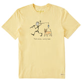 Men's Jake & Rocket Karma Fish Short Sleeve Crusher Tee