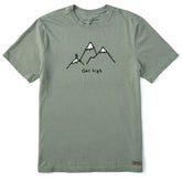 Men's Get High Hiker Short Sleeve Crusher Tee