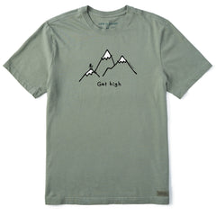 Men's Get High Hiker Short Sleeve Crusher Tee