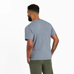 Men's Solid Short Sleeve Crusher-LITE Henley