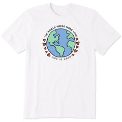 Men's World Needs More Love Short Sleeve Tee