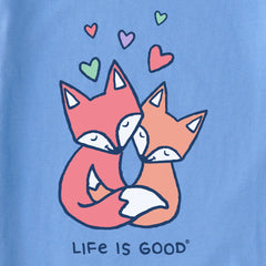Kids Fox Love Short Sleeve Crusher Tee