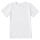 Kids Solid Short Sleeve Crusher Tee