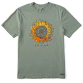 Men's Tie Dye Sunflower Short Sleeve Tee