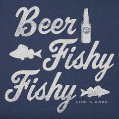 Men's Beer Fishy Fishy Short Sleeve Tee