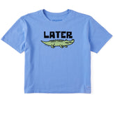 Women's Later Gator Short Sleeve Crusher Boxy Tee