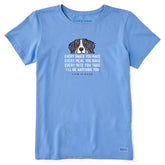 Women's I'll Be Watching You Bernese Short Sleeve Tee