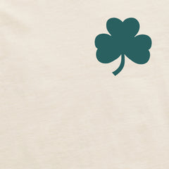 Men's Life is Good Bold Shamrock Short Sleeve Crusher Tee