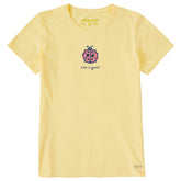 Women's Ladybug Short Sleeve Crusher Tee
