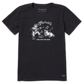 Women's Jake & Rocket Martin Guitar Short Sleeve Crusher Tee