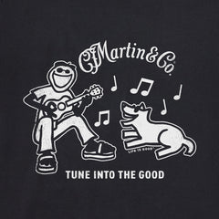 Women's Jake & Rocket Martin Guitar Short Sleeve Crusher Tee