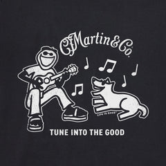 Men's Jake & Rocket Martin Guitar Short Sleeve Crusher Tee