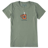 Women's Keep It Simple Mug Short Sleeve Crusher Tee