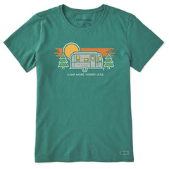Women's Camp More Camper Short Sleeve Crusher Tee
