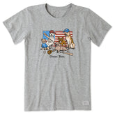 Women's Dream Team Baseball Short Sleeve Tee