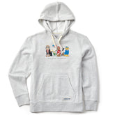 Women's Dog Days of Summer Baseball Simply True Fleece Hoodie