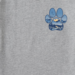 Men's Macro Micro Dogscape Long Sleeve Crusher Tee