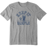 Men's Beer Golf Simple Short Sleeve Tee
