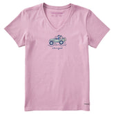 Women's Jackie Off Road Short Sleeve Crusher Vee