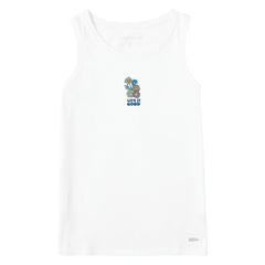 Women's Groovy Flowers Crusher Tank