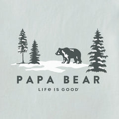 Men's Scenic Papa Bear Short Sleeve Crusher Tee