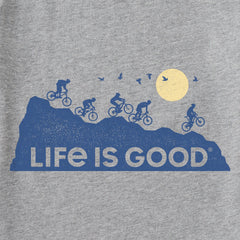 Men's Ride On And On Long Sleeve Crusher Tee