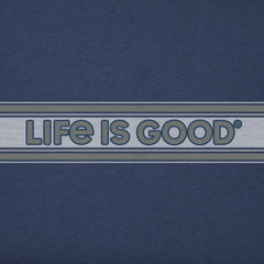Men's LIG Stripes on Stripes Simply True Fleece Crew