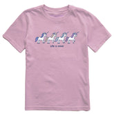 Kids Unicorn Rally Short Sleeve Crusher Tee