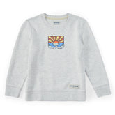 Kids Sun Ocean Icon Simply True Fleece Crew