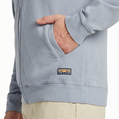 Men's Solid French Terry Zip Hoodie