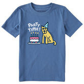 Kids Rocket Party Time Short Sleeve Crusher Tee