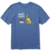 Men's Rocket Party Time Short Sleeve Crusher Tee