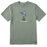 Men's Vintage Jake 30th Birthday Short Sleeve Crusher Tee