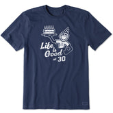 Men's Matchbook Jake 30th Birthday Short Sleeve Crusher Tee