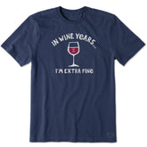 Men's I'm Extra Fine Wine Short Sleeve Crusher Tee
