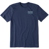 Men's Sunset Stripes Short Sleeve Tee