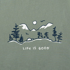 Men's Winter Hike Vista Long Sleeve Crusher Tee