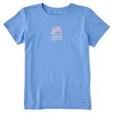 Women's Here Comes The Sunshine Arch Short Sleeve Tee