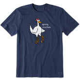 Men's Spring Chicken Legs Short Sleeve Tee