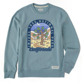 Men's Joshua Tree Poster Simply True Fleece Crew