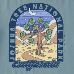 Men's Joshua Tree Poster Simply True Fleece Crew