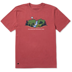 Men's Yellowstone Vista Short Sleeve Crusher Tee