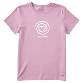 Women's Let it Ripple Short Sleeve Crusher Tee