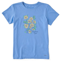 Women's Kindness Daisies Short Sleeve Tee