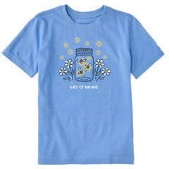 Kids Let it Shine Jar Short Sleeve Crusher Tee