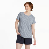 Women's Layered Fern Pattern Crusher-LITE Easy Tee