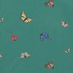 Women's Flying Butterfly Pattern Crusher-LITE Easy Vee